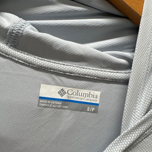 Columbia PFG Hoodie Womens Small Gray Tidal Deflector UPF 50+ Omni Shade NEW - Picture 3 of 9
